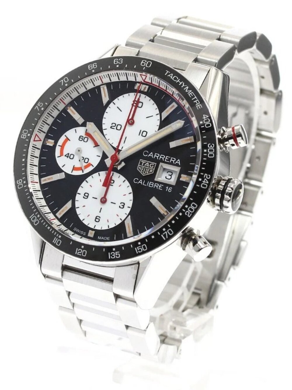 TAG HEUER Carrera Caliber 16 CV201AP-0 Chronograph Automatic Men's - Picture 2 of 7